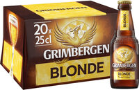 Grimbergen Bière d'Abbaye 20X25CL GRIMBERGEN BLONDE 6.7 DEGRE ALCOOL