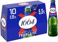 1664 10x25cl 1664 blonde 5.5 degre alcool
