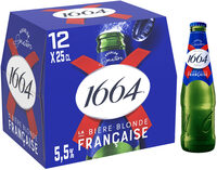1664 12x25cl 1664 5.5 degre alcool
