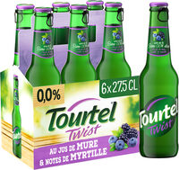 Tourtel 6X27,5CL TOURTEL TWIST MURE MYRTILL 0.0 DEGRE ALCOOL