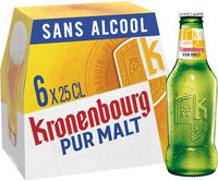 Kronenbourg 6X25CL KRONENBOURG PUR MALT 0.4 DEGRE ALCOOL