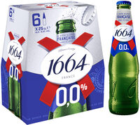 1664 6x25cl vr 1664 0.0% 0.0 degre alcool