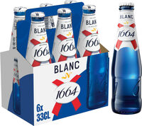 1664 6x33cl 1664 blanc 5.0 degre alcool
