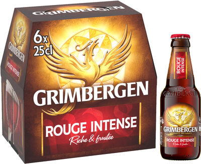 Grimbergen Bière d'Abbaye 6x25CL GRIMBERGEN ROUGE 5.5 DEGRE ALCOOL