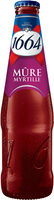 Biere blanche aux saveur mure myrtile