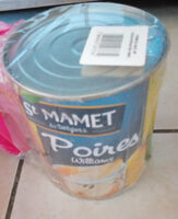 St Mamet poires william x2