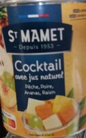 Cocktail de Fruits avec son jus naturel