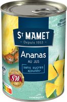 Ananas origines Philippines au jus Sans sucres ajoutés