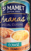 Ananas écrasé spécial cuisine