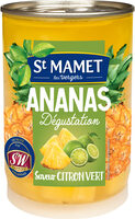 Ananas Dégustation 385 G Saveur Citron Vert