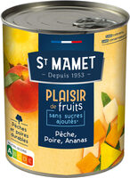 Plaisir de Fruits - Pêche Poire Ananas