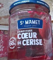 Confiture cœur de cerise