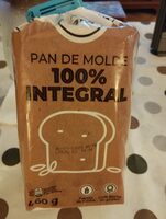 Pan de molde 100% Integral