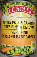 Petits pois & carottes très fin