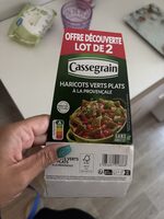Cassegrain haricots verts plats a la provencale