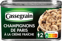 Champignons de Paris à la crème fraîche