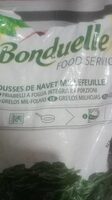 Pousses de navet millefeuille