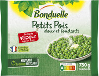 Petits pois doux précuits vapeur