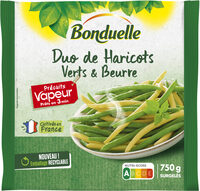 Haricots verts-haricots beurre 750g