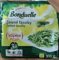 Zelené fazuľové struky krájané
