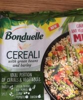 Cereali with green beans and barley