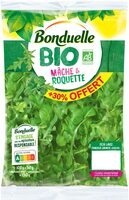 Mâche et Roquette BIO 100g+30%