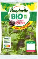 Jeunes pousses BIO 100g+30%