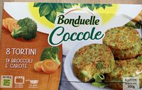 Coccole - Tortini di Broccoli e carote