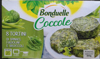 Coccole Tortini Spinaci Fagiolini Broccoli