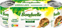 Champi émincé sans sulfite 1/4x3
