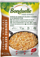 Poêlée de haricots blancs cuisinés