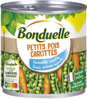 Pois carottes sans arôme ajouté 1/2