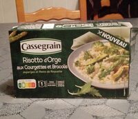 Risotto d'orge aux courgettes et Brocolis