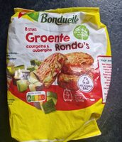 Groente Rondo's Courgette Aubergins
