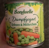Erbsen & Möhrchen (Dampfgegart)