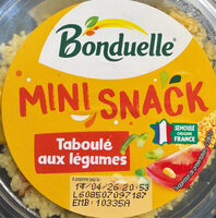 Taboule petits légumes