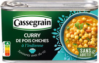 Curry de pois chiches a l'indienne