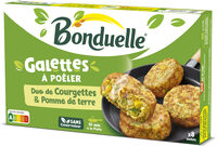 Galettes Duo Courgettes & Pdt 300g