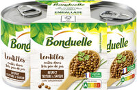 Lentilles très peu de jus 1/4x2