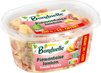 Piémontaise jambon tomate fraiche