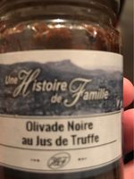 Olivade noire au jus de truffe