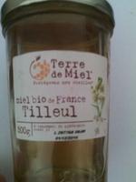 Miel bio de France Tilleul