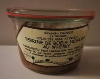 Terrine de Boeuf Highland au Whisky