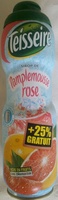 Sirop de pamplemousse rose