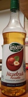 Sirop de noisettes