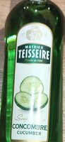 Sirop Concombre