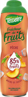 Fraîcheur de Fruits Sirop de pêche