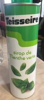 Sirop de menthe verte