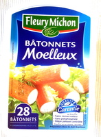 Bâtonnets Moelleux (28 Bâtonnets)