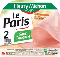 Le jambon de Paris sans couenne - 2 tr.